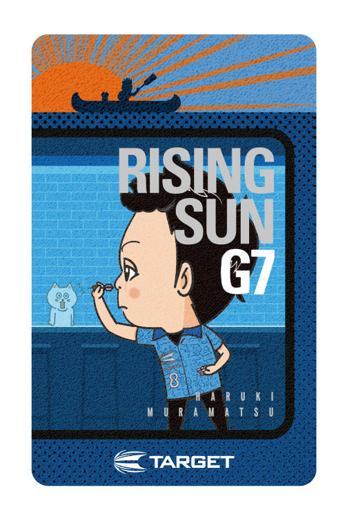Target Haruki Muramatsu Rising Sun Gen7 95% 22G No.5 Soft Tip Darts 2022  #210243
